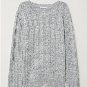 H&M Cable-knit Sweater NWOT